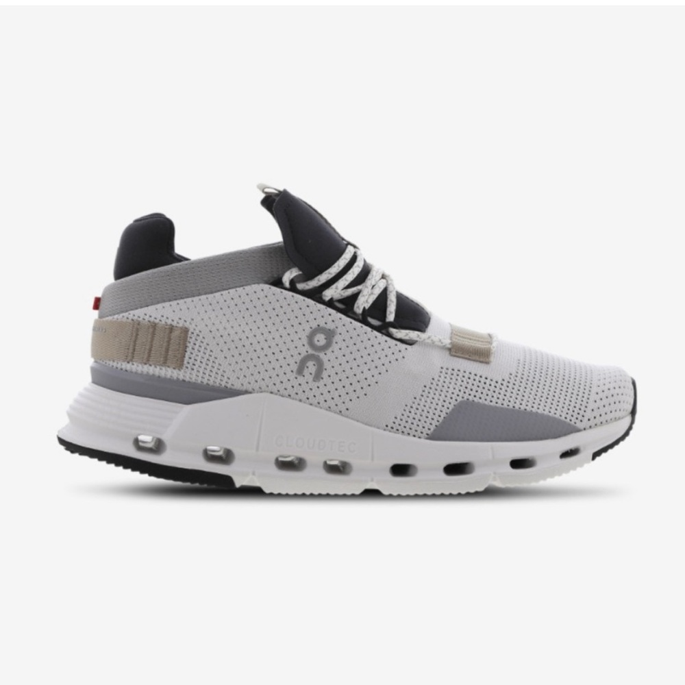 ON Running Cloudnova Woman’s Shoes Size 8.5 White Sand